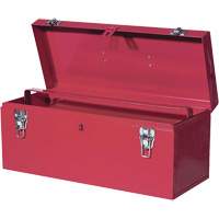 TB21 Steel Hand Tool Box, 8-3/4" D x 20" W x 9-3/8" H, Red Northern Industrial Supply Inc.