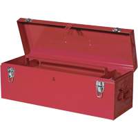 TB26 Steel Hand Tool Box, 8-3/4" D x 26" W x 9-3/8" H, Red Northern Industrial Supply Inc.