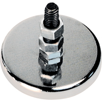 Low Profile Cup Magnets, 1-1/4" Dia., 7 lbs. Pull Northern Industrial Supply Inc.