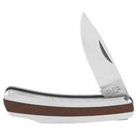 Pocket Knife with Drop Point Blade, 2-1/4" Blade, Stainless Steel Blade, Stainless Steel Handle Northern Industrial Supply Inc.