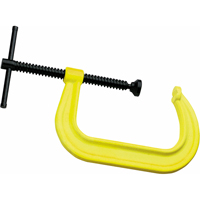 Serre-joint en C de s&eacute;curit&eacute; haute visibilit&eacute;, Capacit&eacute; de 2-1/8" (54 mm), Profondeur de gorge de 2-1/4" (57 mm) Northern Industrial Supply Inc.