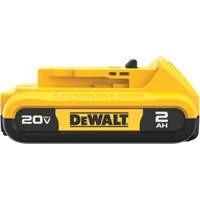 20V Max* Compact XR Battery Pack, Lithium-Ion, 20 V, 2 A Northern Industrial Supply Inc.