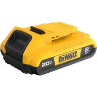 20V Max* Compact XR Battery Pack, Lithium-Ion, 20 V, 2 A Northern Industrial Supply Inc.