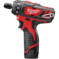 Ensemble tournevis hexagonaux &agrave; 2 vitesses M12, 1/4", 12 V, 275 lb-po couple max., Lithium-ion bloc-pile Northern Industrial Supply Inc.