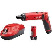 Ensemble tournevis hexagonaux M4, 1/4", 4 V, 44 lb-po couple max., Lithium-ion bloc-pile Northern Industrial Supply Inc.