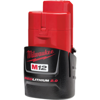 Bloc-piles M12 Redlithium 2.0, Lithium-ion, 12 V, 2 A Northern Industrial Supply Inc.