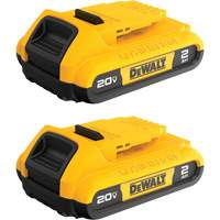 Blocs-piles Max* Compact, Lithium-ion, 20 V, 2 A Northern Industrial Supply Inc.