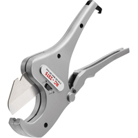 Ratchet Action Plastic Pipe & Tubing Cutter #RC-2375, 1/8" - 2-3/8" Capacity Northern Industrial Supply Inc.