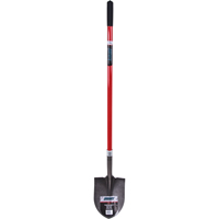 Heavy-Duty Round Point Shovel, Carbon Steel Blade, Fibreglass, Straight Handle Northern Industrial Supply Inc.