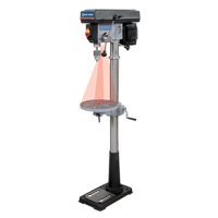 Floor Drill Presses With Laser, 13", 5/8" Chuck, 3600 RPM Northern Industrial Supply Inc.