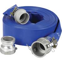 Lay-Flat Discharge Hose Kit for Water Pump, 3" x 600" Northern Industrial Supply Inc.