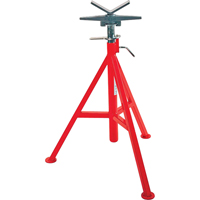 Support de tuyau en V no VJ-99, 71-132 cm R&eacute;glage de la hauteur, 12" Capacit&eacute; max. de tuyau, 2500 lb Capacit&eacute; de charge max. Northern Industrial Supply Inc.