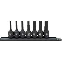 Hex Bit Impact SAE Socket Set, 7 Pieces Northern Industrial Supply Inc.