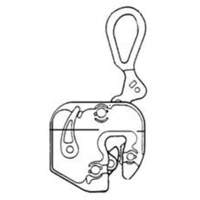 GXL Plate Clamp, 4000 lbs. (2 tons), 1/16" - 7/8" Jaw Opening Northern Industrial Supply Inc.
