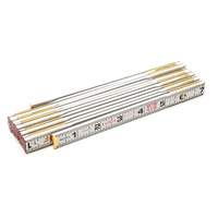 Folding Wood Rule, 6' L, Wood, 1/6" Graduations Northern Industrial Supply Inc.