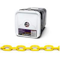 Proof Coil Chain, Low Carbon Steel, 1/4" x 75' (22.9 m) L, Grade 30, 1300 lbs. (0.65 tons) Load Capacity Northern Industrial Supply Inc.