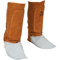 Leather Spats, 14" L, Lava Brown Northern Industrial Supply Inc.