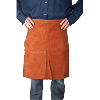 Tablier en cuir, Taille, 24" lo, Lava Brown Northern Industrial Supply Inc.