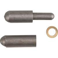 Weld-On Hinge, 0.315" Dia. x 1.575" L, Mild Steel w/Fixed Steel Pin Northern Industrial Supply Inc.