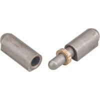 Weld-On Hinge, 0.315" Dia. x 1.575" L, Mild Steel w/Fixed Steel Pin Northern Industrial Supply Inc.