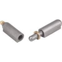 Weld-On Hinge, 0.512" Dia. x 3.15" L, Mild Steel w/Fixed Steel Pin Northern Industrial Supply Inc.