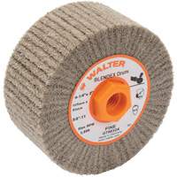 Tambour de conditionnement de surface Blendex ALLSTEEL, 4-1/4" dia. x 2" la, 5/8"-11 Arbre, Grain Fin Northern Industrial Supply Inc.