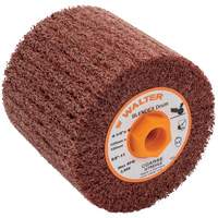 Tambour de conditionnement de surface Blendex ALLSTEEL, 4-1/4" dia. x 4" la, 5/8"-11 Arbre, Grain Cors&eacute; Northern Industrial Supply Inc.