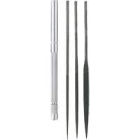Needle File Set with Handle, 4 Pcs Northern Industrial Supply Inc.
