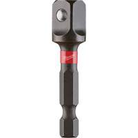 Shockwave Impact Driver Socket Adapter, 1/4" Drive Size, 3/8" Male Size, Ball, 1-7/8" L Northern Industrial Supply Inc.
