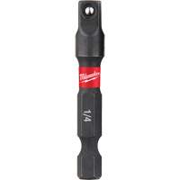 Shockwave Impact Driver Socket Adapters, 1/4" Drive Size, 1/4" Male Size, Ball, 1-7/8" L Northern Industrial Supply Inc.