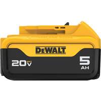 Max XR&reg; Premium Battery Pack, Lithium-Ion, 20 V, 5 A Northern Industrial Supply Inc.