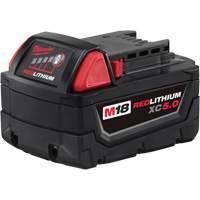 M18 Redlithium XC5.0 Extended Capacity Battery Pack, Lithium-Ion, 18 V, 5 A Northern Industrial Supply Inc.