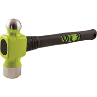 BASH&reg; Ball Pein Hammer, 40 oz. Head Weight, Plain Face, Cushion Handle Northern Industrial Supply Inc.