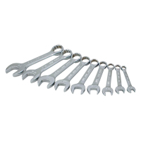 Stubby Wrench Set, Combination, 9 Pieces, Imperial Northern Industrial Supply Inc.