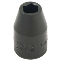 Socket, Impact, 5/16", 3/8" Drive, 6 Points Northern Industrial Supply Inc.