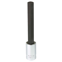 Extra Long Bit  Socket, 10 mm x 4" L, 3/8" Drive Northern Industrial Supply Inc.