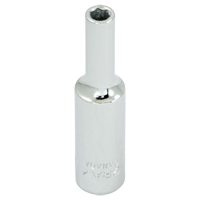 Socket, 4 mm, 1/4" Drive, 6 Points Northern Industrial Supply Inc.