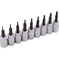 Socket Set, Torx&reg;, 3/8" Drive, 9 Pcs Northern Industrial Supply Inc.
