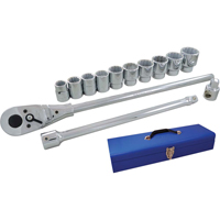 Socket & Attachment Set, 15 Pcs, 3/4" Drive Size Northern Industrial Supply Inc.