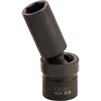 Universal Joint Socket, Impact, 3/8", 1/2" Drive, 6 Points Northern Industrial Supply Inc.
