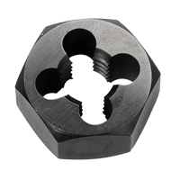 &eacute;crou &agrave; refileter hexagonale, dia. 1"/1-1/4", Filet de 1/4"-18, Acier au carbone/Acier au chrome Northern Industrial Supply Inc.