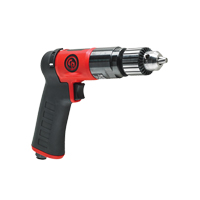 Pneumatic Pistol Drill CP9790C, 6.9 CFM, 1/4" NPT, 98.5 dBA, 3/8" Chuck, Keyed Northern Industrial Supply Inc.