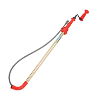 D&eacute;gorgeoir pour toilette, Manuel, Tulipe, 6' Longueur du c&acirc;ble, 1/2" Diam&egrave;tre du c&acirc;ble Northern Industrial Supply Inc.