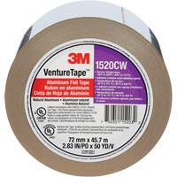 Ruban en aluminium Venture Tape, &eacute;paisseur 1,8 mils, 72 mm (3") x 45,7 m (150') Northern Industrial Supply Inc.