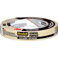 Scotch&reg; Contractor Grade Masking Tape 2020, 18 mm (3/4") x 55 m (180'), Beige Northern Industrial Supply Inc.