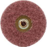 Disque de conditionnement de surface Standard Abrasives &agrave; changement rapide, 2" dia., Grain Moyen, Oxyde d'aluminium Northern Industrial Supply Inc.