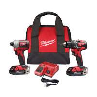 Trousse de 2 outils combin&eacute;s M18, Lithium-ion, 18 V Northern Industrial Supply Inc.