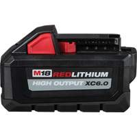 Bloc-pile M18 Redlithium High Output 6.0, Lithium-ion, 18 V, 6,0 Ah Northern Industrial Supply Inc.