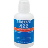 422 Super Bonder&reg; Instant Adhesive, Clear, Bottle, 16 oz. Northern Industrial Supply Inc.