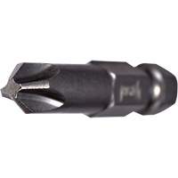 Embout pour outil &eacute;lectrique, Phillips, Embout #2, Prise 1/4", Longueur 2-3/4" Northern Industrial Supply Inc.